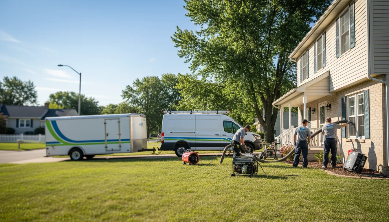 Flooded Basement Restoration And Cleanup With Repair in Allison, IA near me